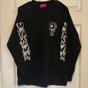 Mishka Eyeball Black Long Sleeve Graphic Shirt